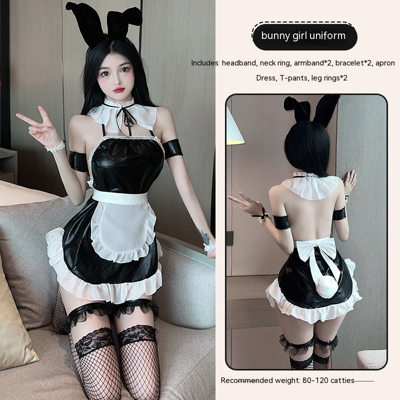 Lingerie Sexy Backless Dress Cute Bunny Girl