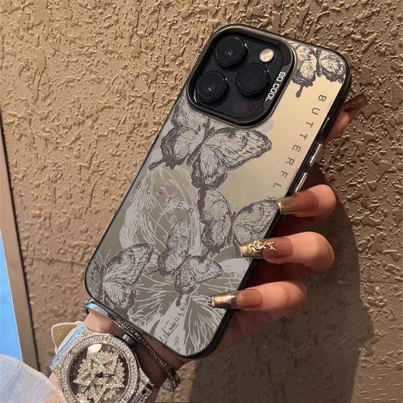 Butterfly Transparent iPhone Case - Viexta