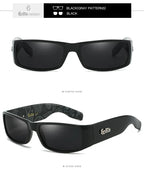 Plaid Hip Hop Fashion West Coast Polarized Sunglasses - Viexta