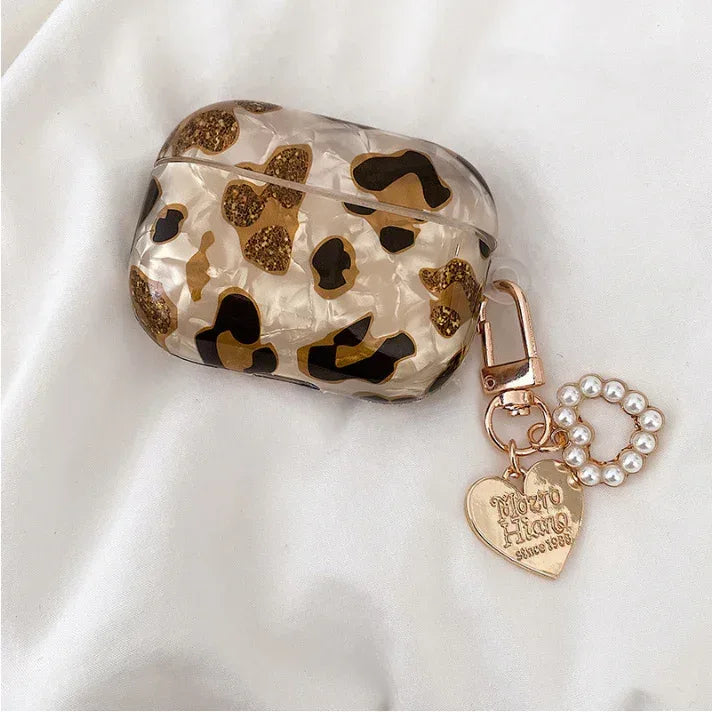 Leopard Print Bluetooth Headset Protective Cover - Viexta