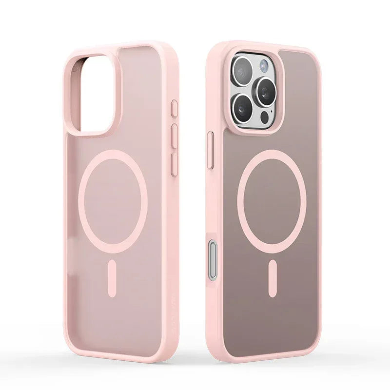 Magnetic Sense Full Cover Transparent iPhone Case - Viexta