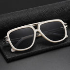 new-texture-fashion-metal-mayba-sunglasses - Viexta