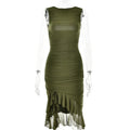Summer Slim Skinny Sleeveless Dress - Viexta