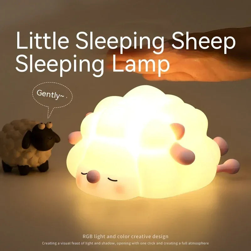 Cute Silicone Cartoon Night Light - Viexta