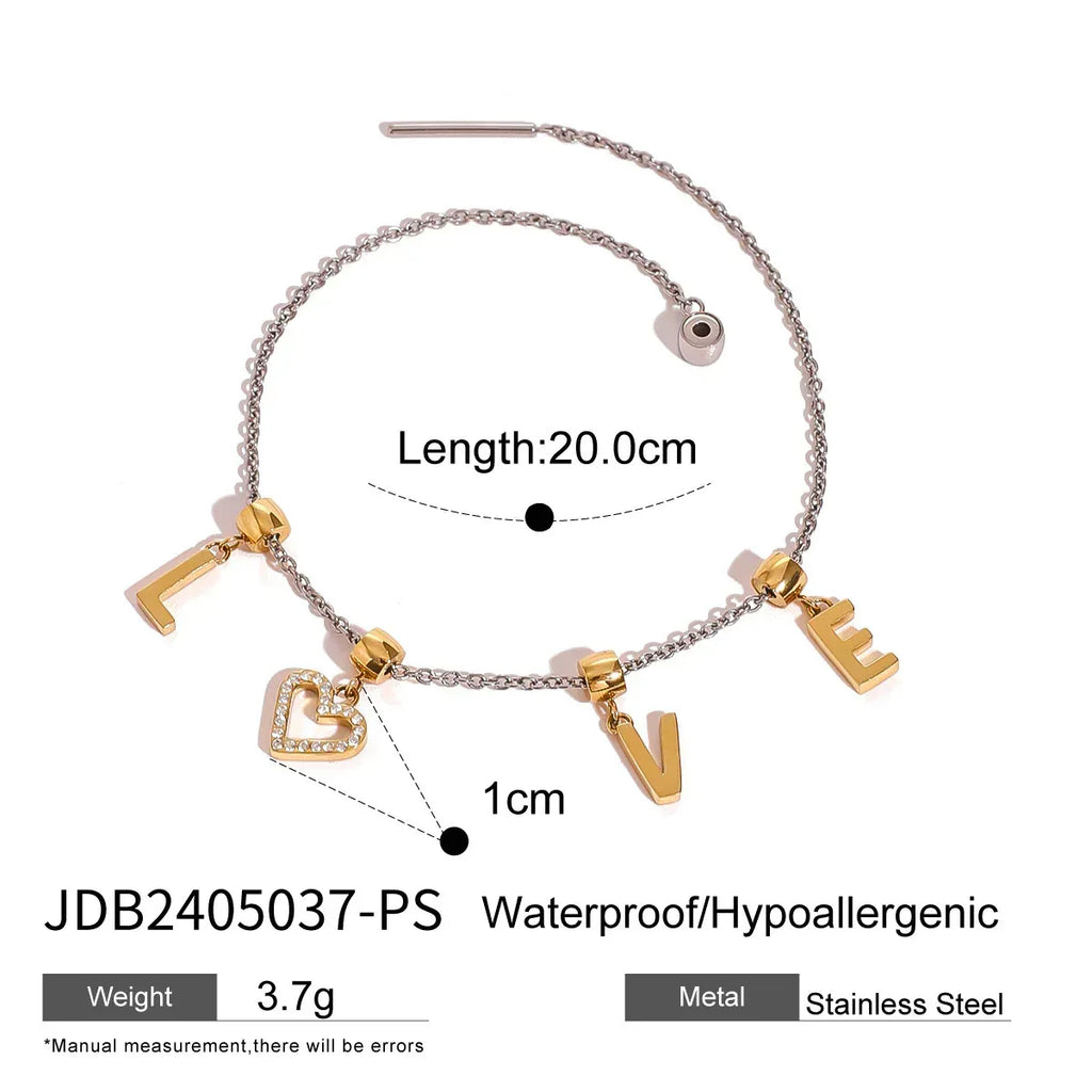 Stainless Steel Beaded Bracelet - Viexta
