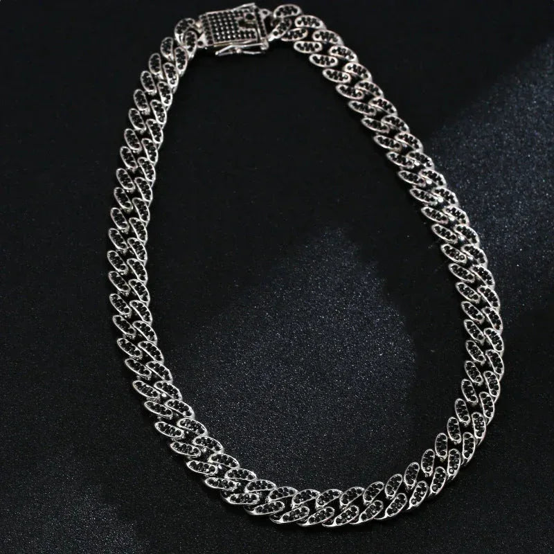 diamond-inlaid-necklace - Viexta