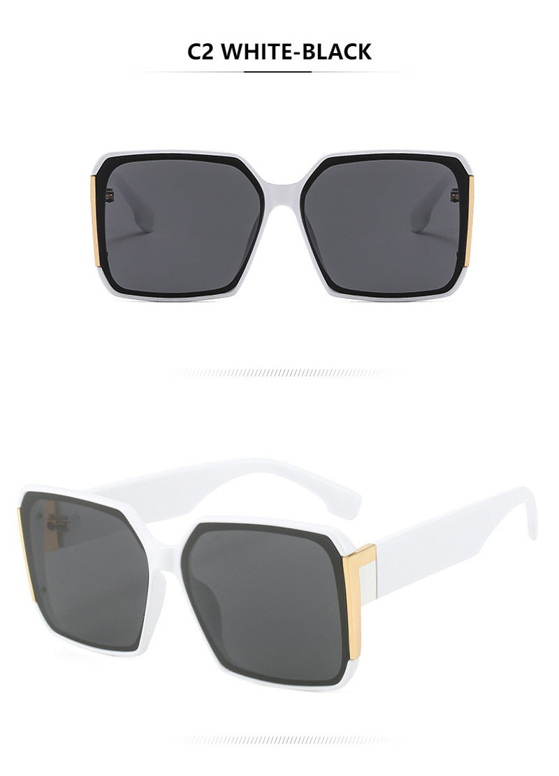 Retro Fashion Outdoor Box Sunglasses