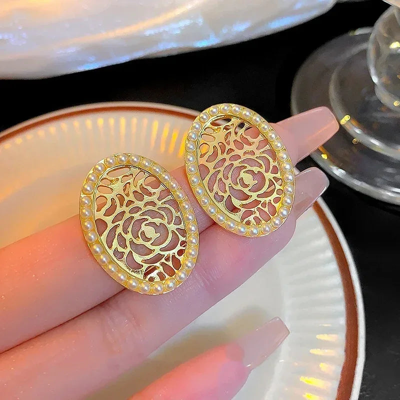 Vintage Pearl Earrings - Viexta