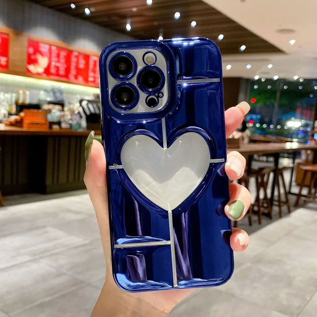 electroplated-love-iphone-case - Viexta