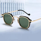 Square Metal PC Sunglasses - Viexta
