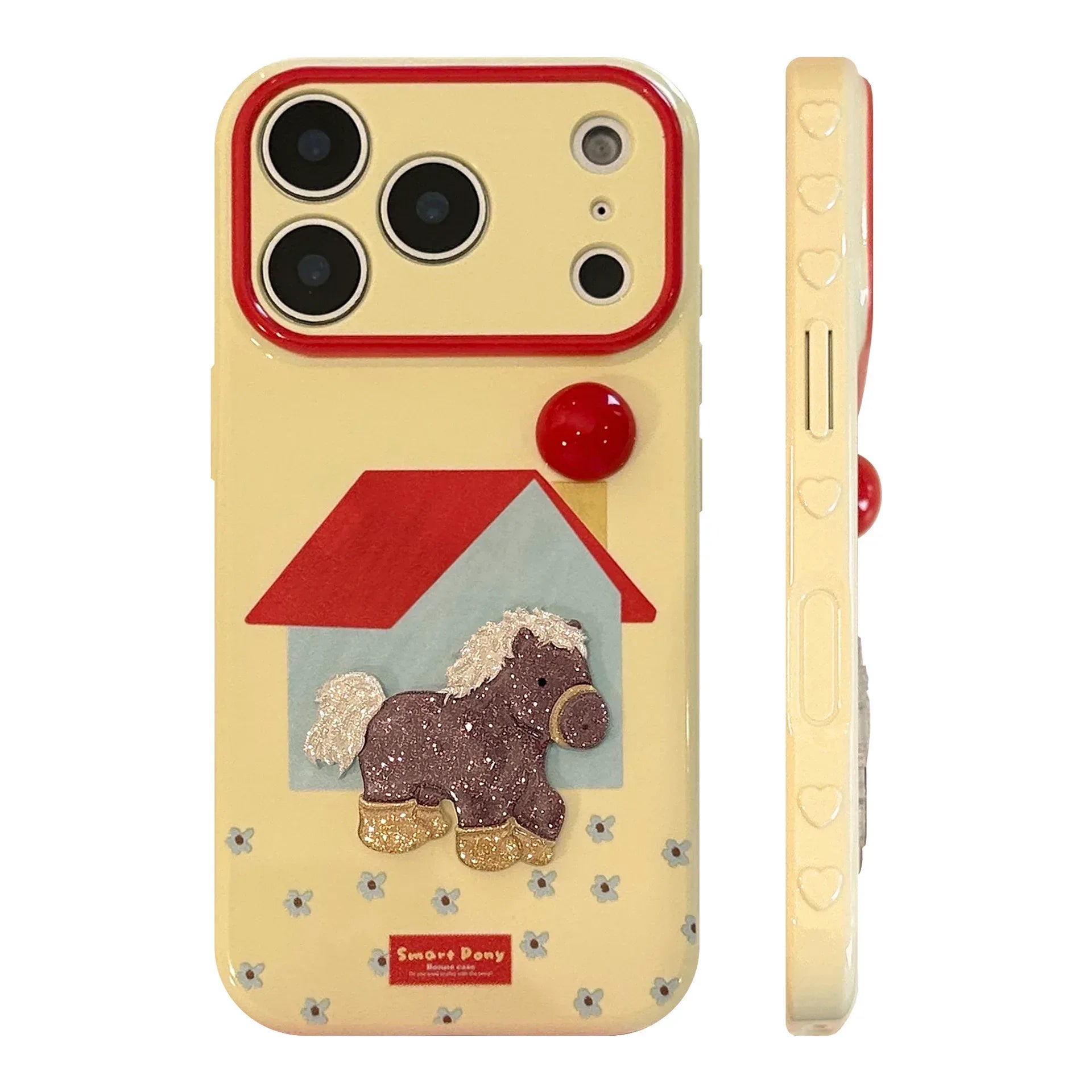 Little Horse 3D Cartoon iPhone Case - Viexta
