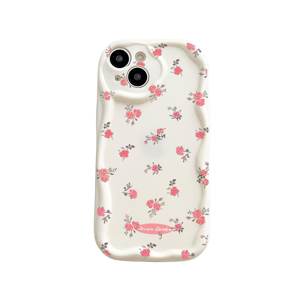 Rose Red Floral iPhone Case