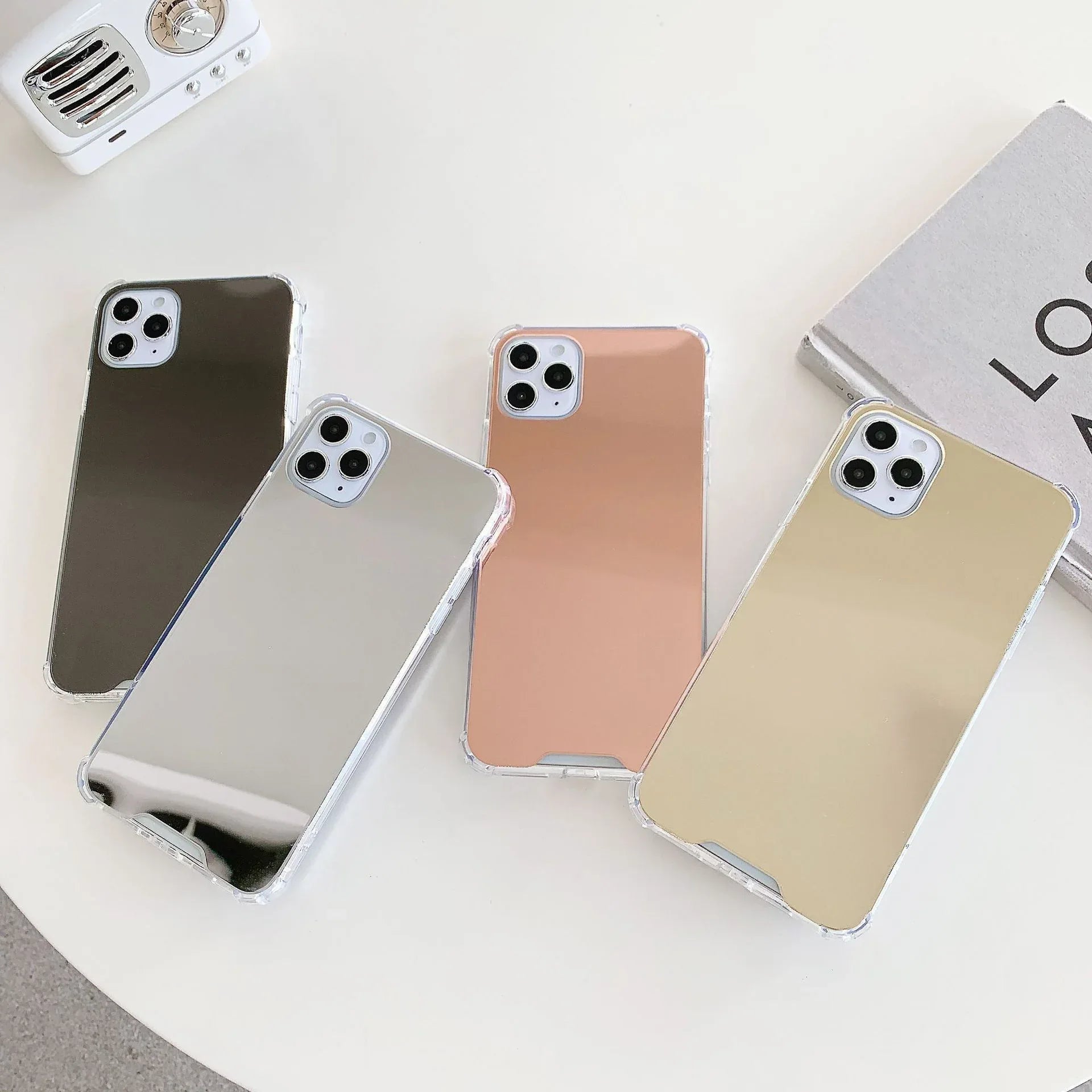 Mirror Shell Soft Protection iPhone Case - Viexta