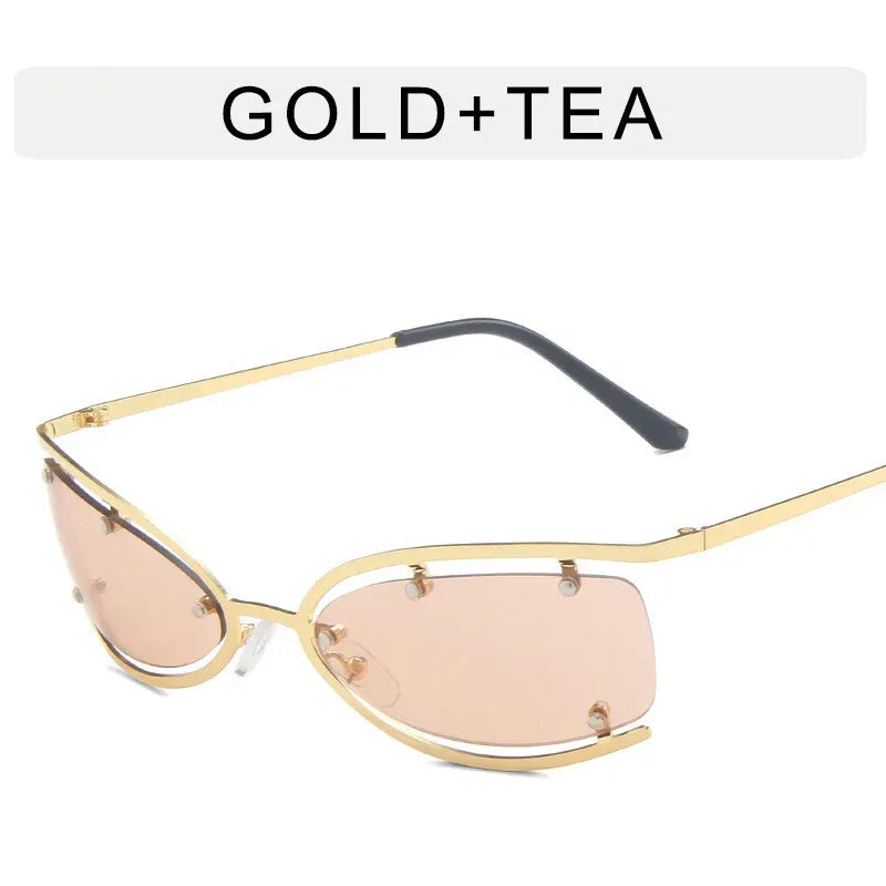 womens-fashion-cat-eye-hollow-sunglasses - Viexta