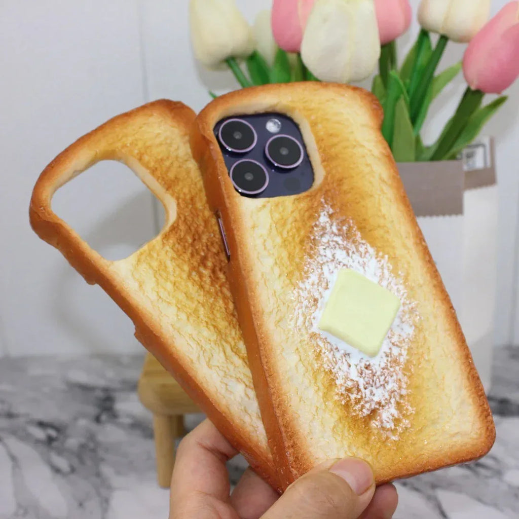 three-pack-toast-bread-iphone-case - Viexta