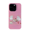 Meow Tea Party iPhone Case