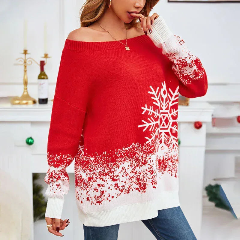 Little Snowflake Christmas Sweater - Viexta