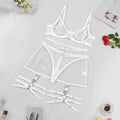 womens-striped-mesh-lingerie - Viexta