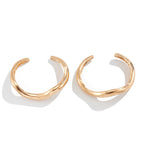 Cross-Border Design-Driven Irregular Metal Bracelet