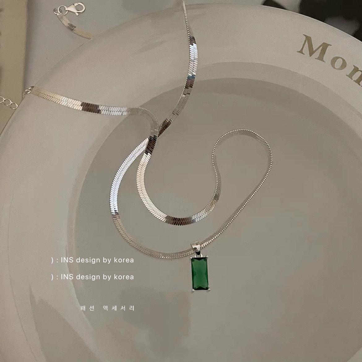 Rhinestone Snake Bones Chain