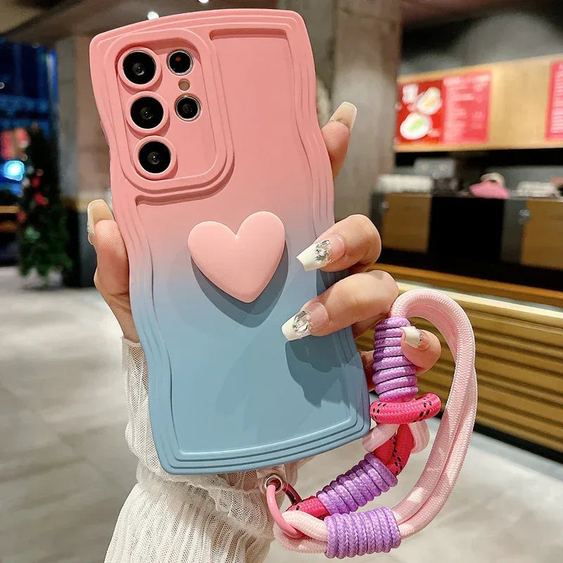 Love S23 Lanyard Samsung Case - Viexta