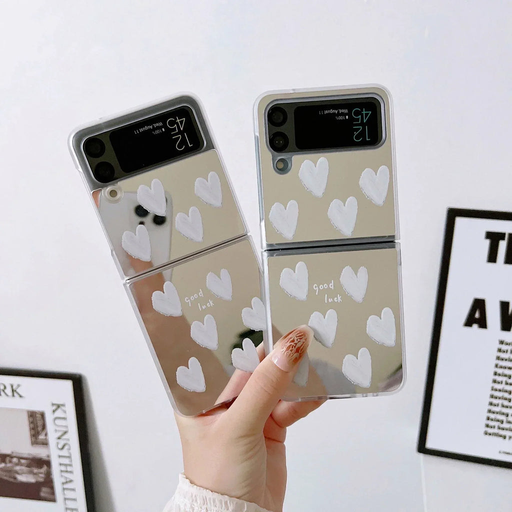 mirror-folding-flip-samsung-case - Viexta