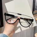 semi-rimless-brown-one-piece-sunglasses - Viexta