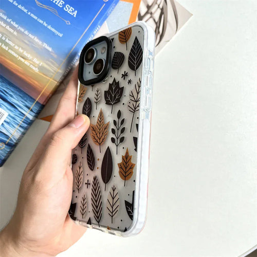 Autumn Deciduous Acrylic Hard iPhone Case - Viexta