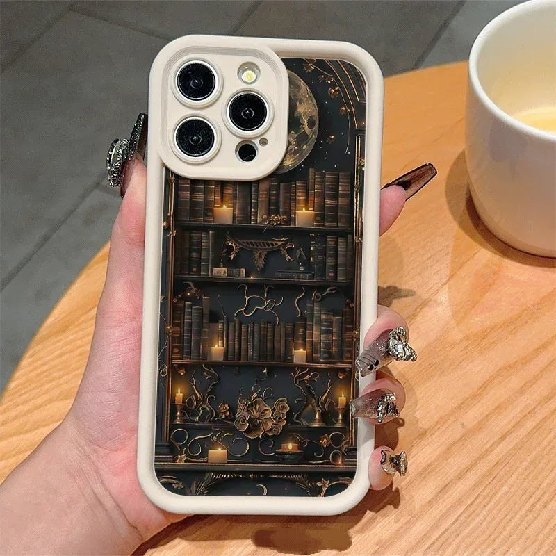New Art Flower Book iPhone Case - Viexta
