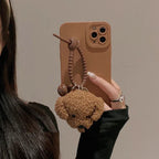 plush-retro-brown-teddy-iphone-case - Viexta