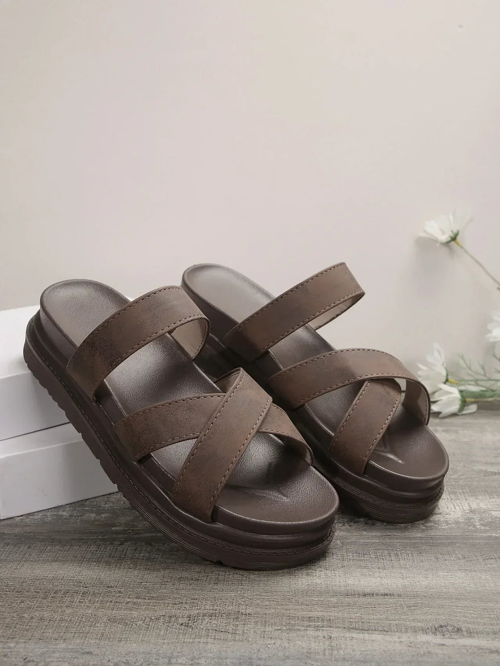 Women's Cross Sandals - Viexta