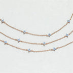 blue-flower-necklace - Viexta