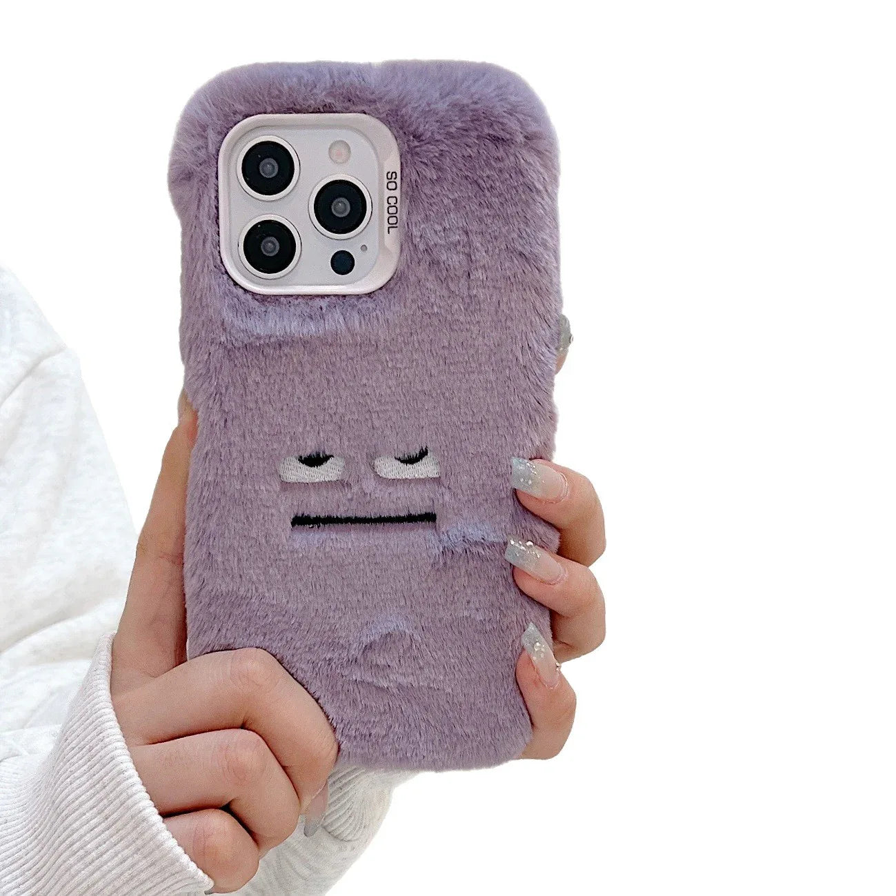 Fluffy Winter And Autumn Thermal iPhone Cover - Viexta