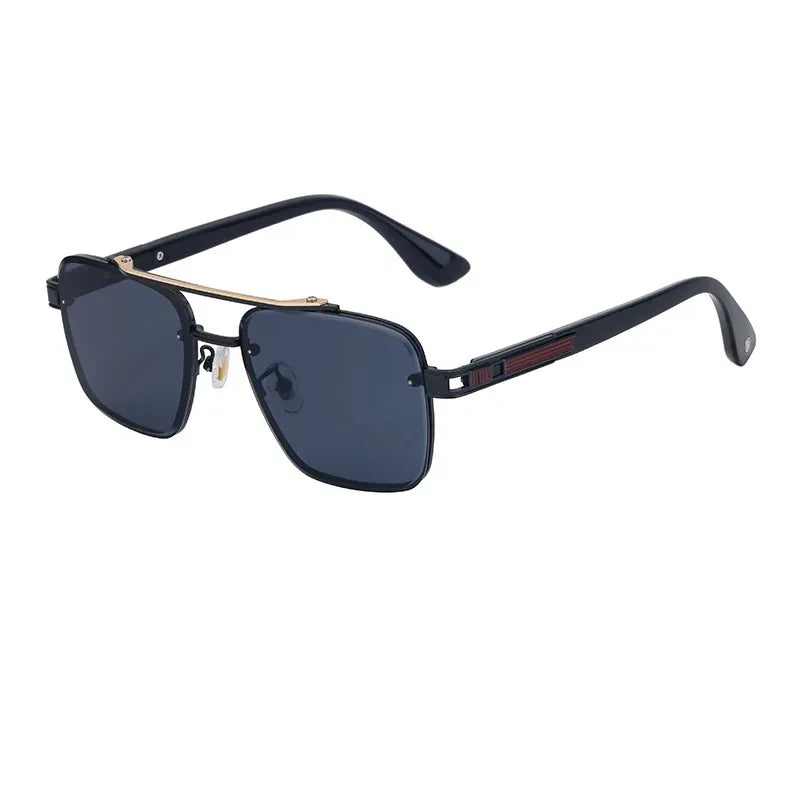Mens Fashionable Square-frame Sunglasses - Viexta