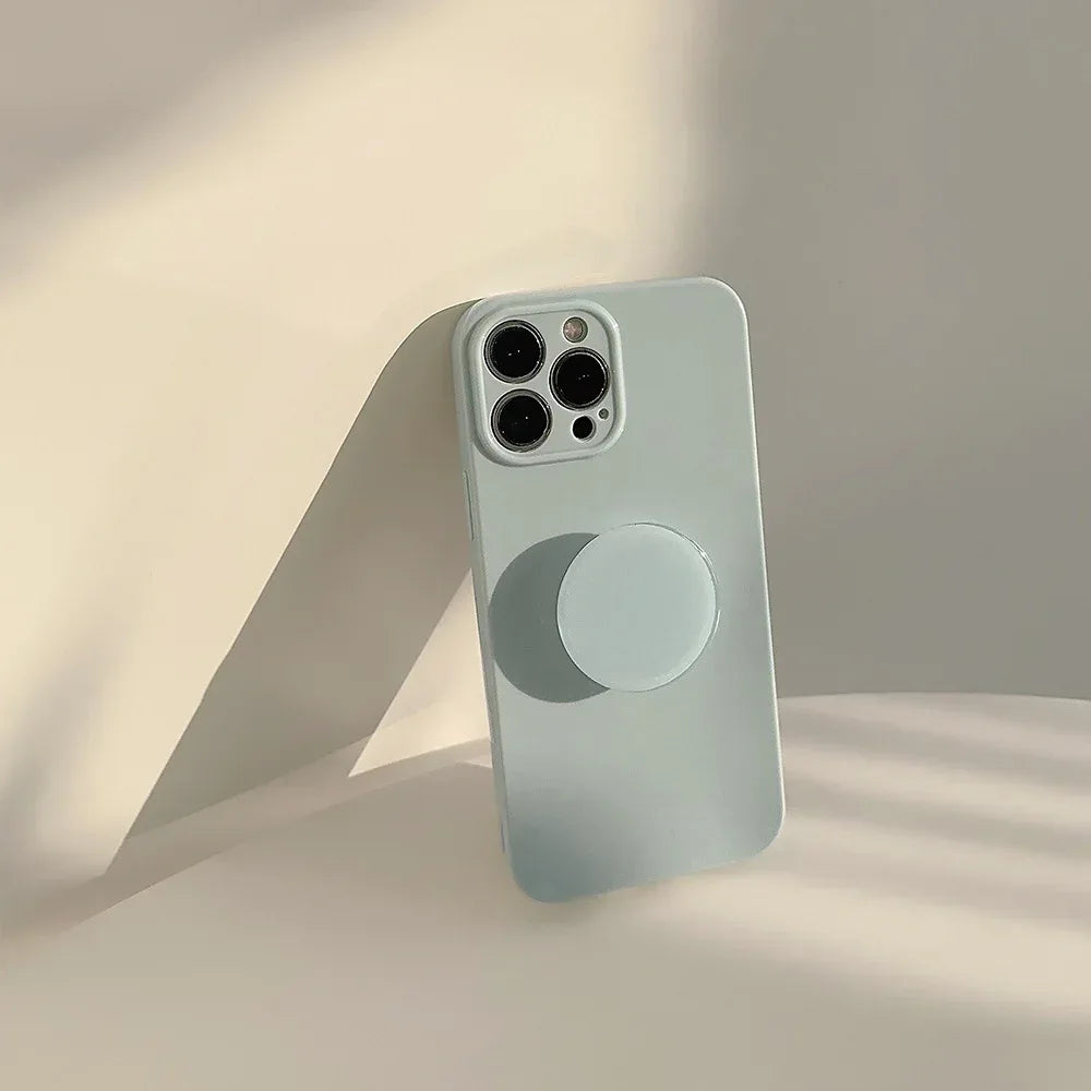 solid-color-bracket-iphone-case - Viexta