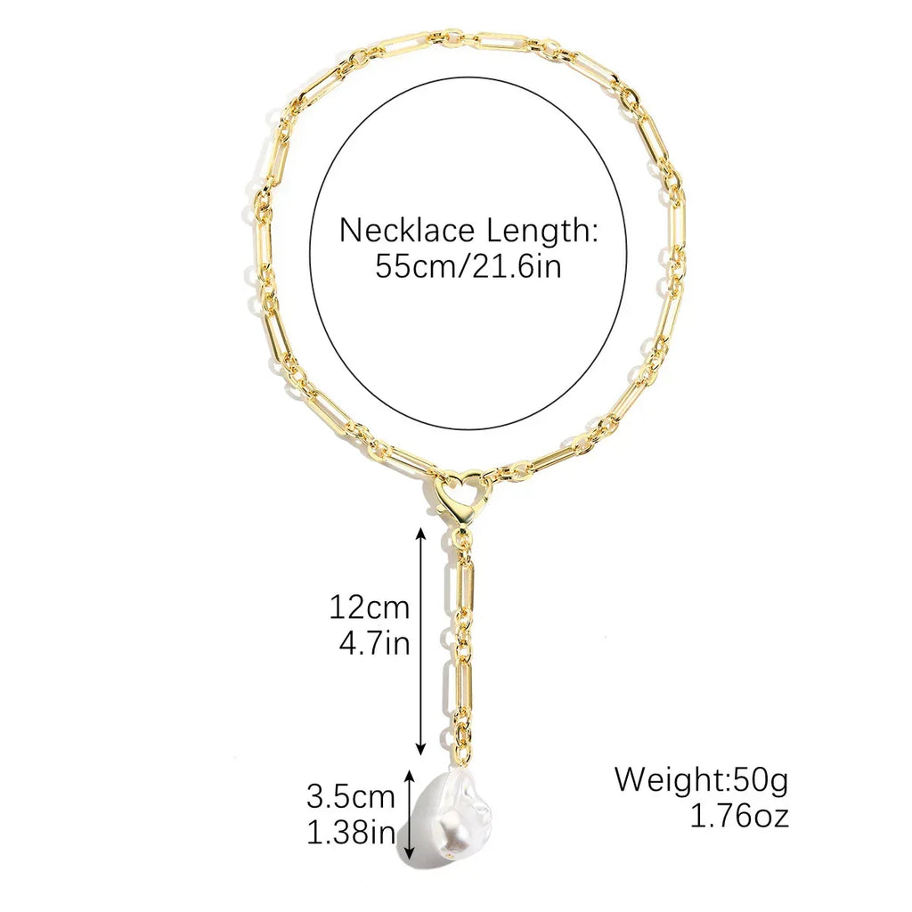 Light Luxury High-grade Long Pearl Chain - Viexta