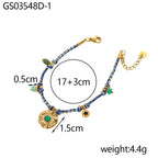 Color Braid Rope Pendant High-grade Bracelet - Viexta