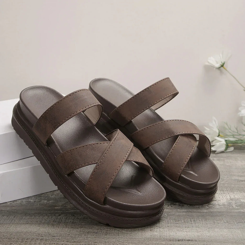Women's Cross Sandals - Viexta