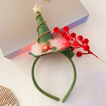 Christmas With Light Headband Snowflake