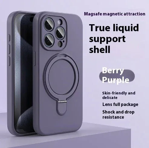 Liquid Silicone Magnetic iPhone Case - Viexta