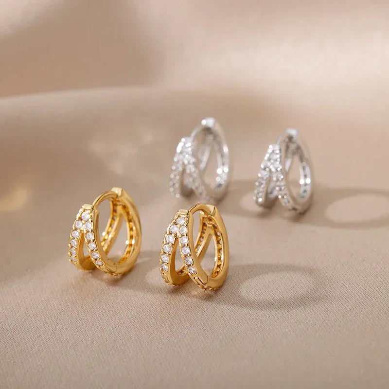 C- Shaped Hoops - Viexta