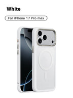 Frosted Magnetic Button Anti-fall Shell iPhone Case