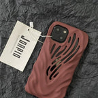 Titanium Gray Wind Hollowed iPhone Cases - Viexta