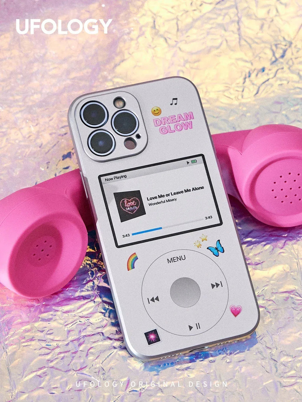Playlist Silver iPhone Case - Viexta