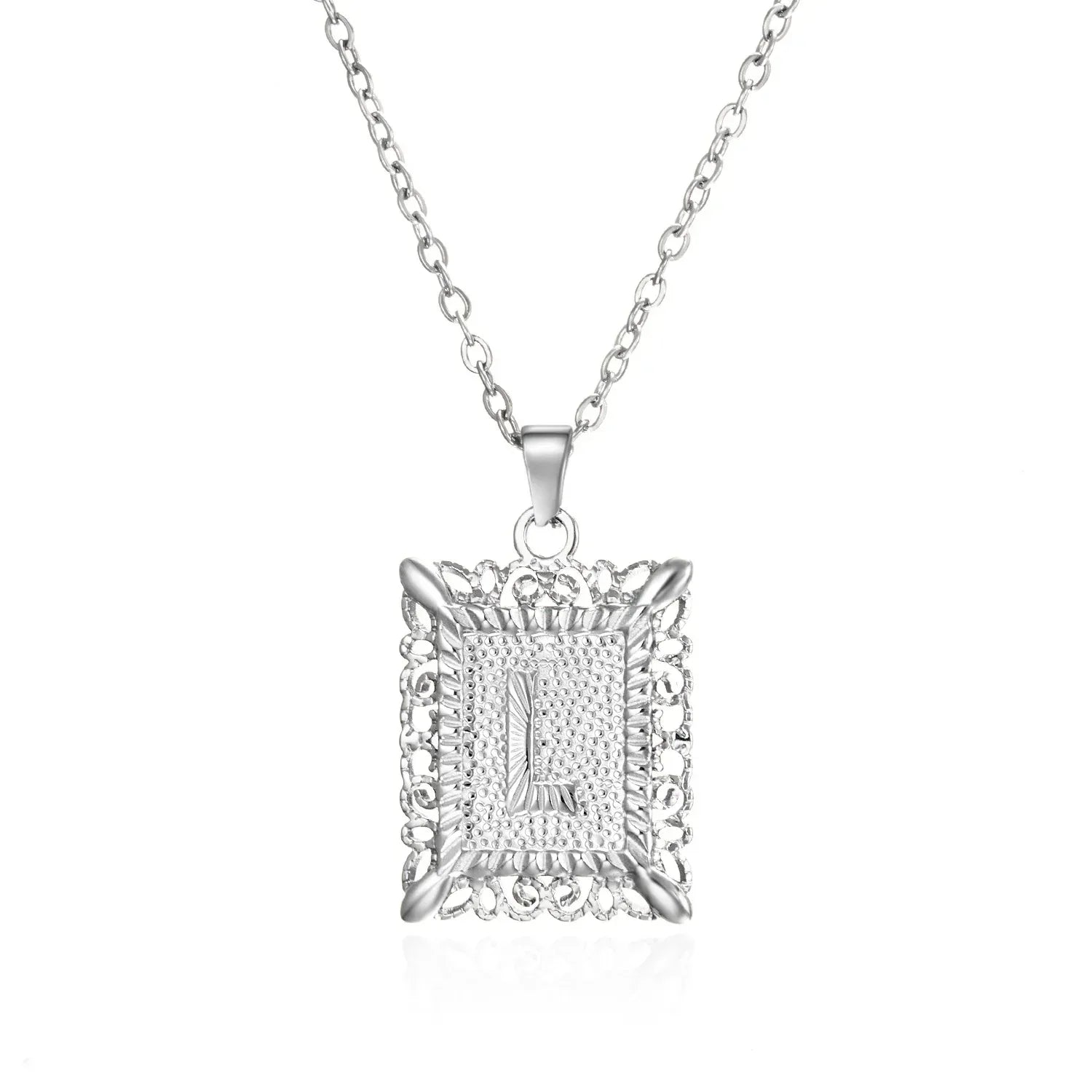 stainless-steel-initial-necklace - Viexta