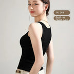 Cup Cover One-piece Tank Top - Viexta