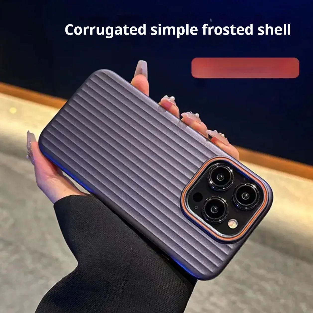 Anti-drop Fingerprint Metal iPhone Case - Viexta