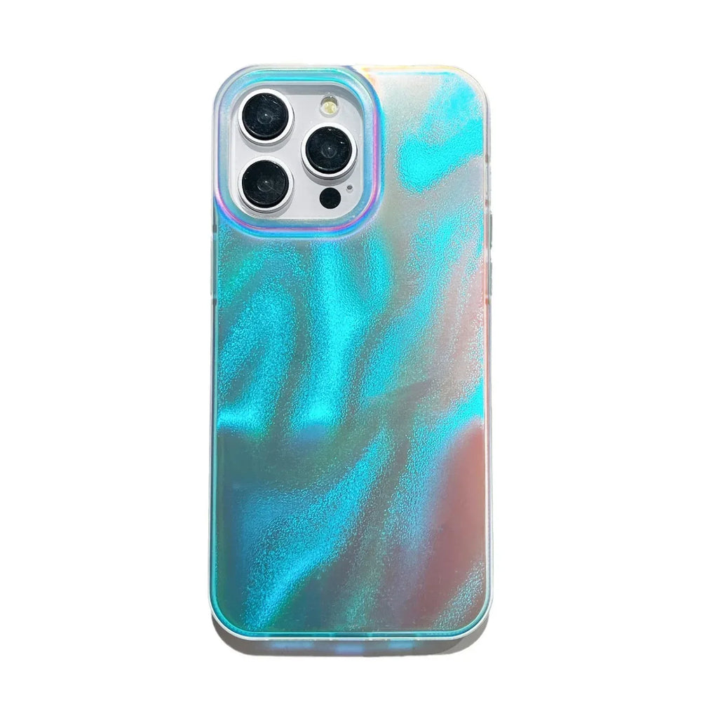 Laser Feather Yarn iPhone Case - Viexta