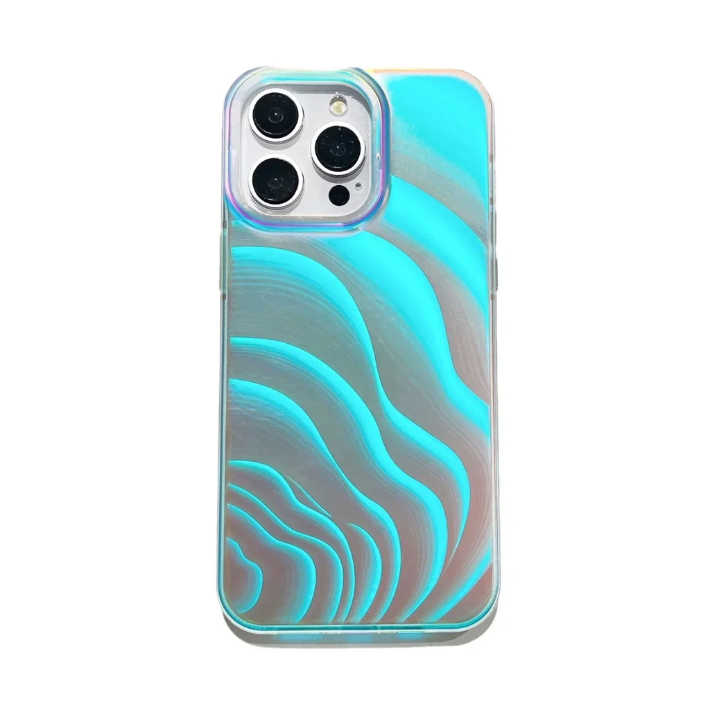 Laser Feather Yarn iPhone Case - Viexta