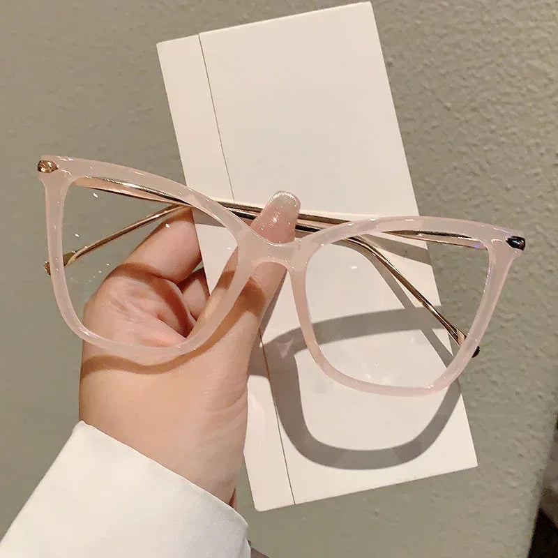 large-rim-cat-eye-anti-blue-light-glasses - Viexta